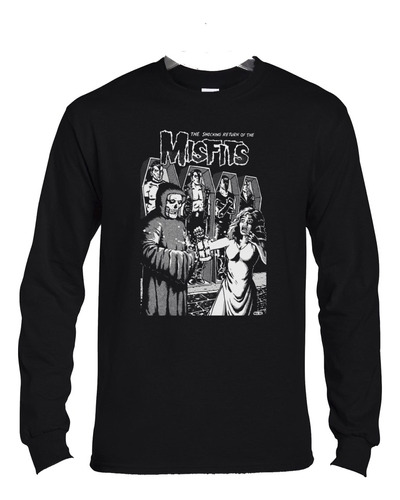 Polera Ml Misfits The Shocking Return Punk Abominatron