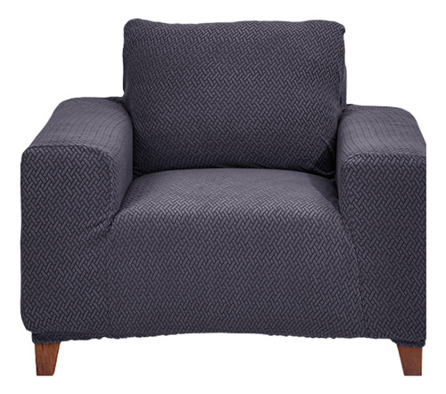 Protector Cubre Sala Sillón 1 Plaza Gris Fuerte Concord