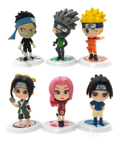 Naruto Gaara Colección X 6 Figuras En Bolsa