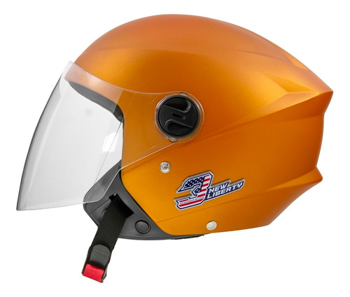 Capacete Aberto New Liberty 3 Elite Pro Tork Laranja Tamanho do capacete 58