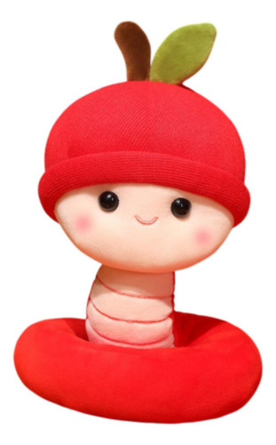 Year Of Snake Toy Cute Adorable Cartoon Birthday Red 18 Cm