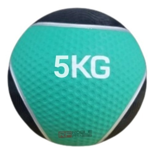 Imagen 1 de 8 de Pelota Medicinal Medicine Ball Con Pique De 5 Kg Yoga 