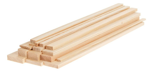 Listones De Pino Elliotis Alfajías 1x3 X50cm Cepillado X10 U