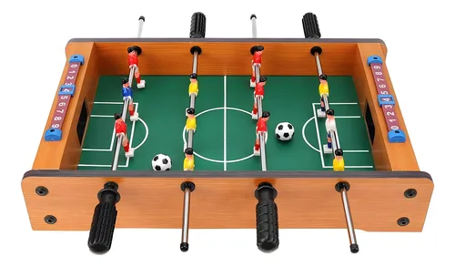 Mesa De Fútbol Mini Taca Taca Portátil De Madera Para Niños