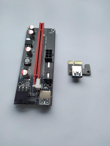 Cable vertical PCI Mining de 1 a 16 unidades Mini PCI-e 3.0 USB 009s