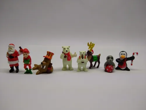 Muñecos de coca cola navidad clearance