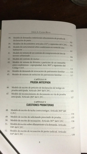 Imagen 8 de 9 de Manual Práctico Del. Proceso Civil. - Castro. 2021.