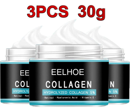 3pcs Anti Wrinkle Cream Man Com Retinol Hidrolisado De Colág