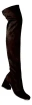 Comprar Botas Mujer Bucaneras Gamuza Elastizadas Plataforma Taco 