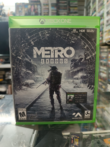 Metro Exodus Videojuego Para Xbox One Y Series 