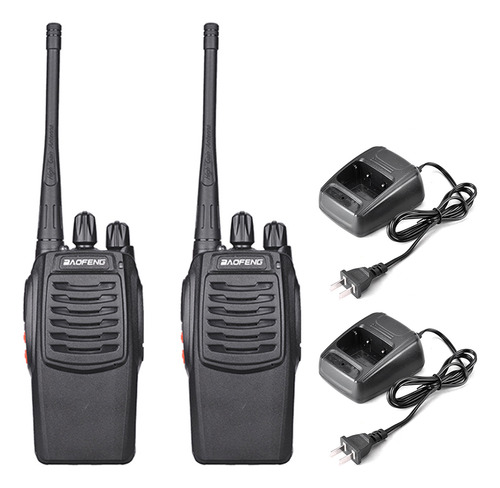 Walkie-talkie Us Talkie Portátil Con Distancia Uhf, 2 Unidad