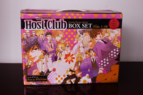 Coleção De Mangás Ouran High School Host Club Complete Box Set: Volumes 1-18 With Premium (completa)