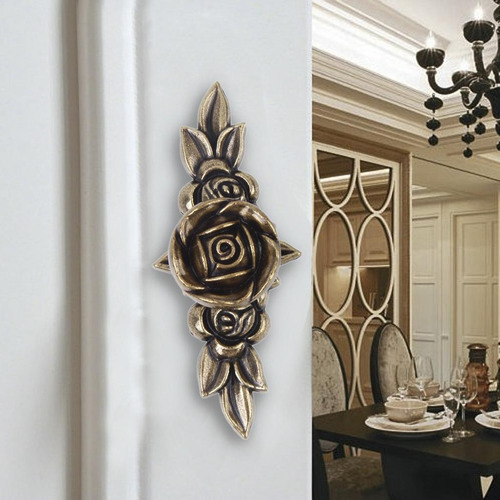 Imagen 9 de 10 de 11 Perillas Decorativas Para Tirador De Cajón De Bronce