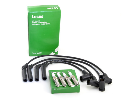 Kit Cables Y Bujias Fiat 500 1.4 8v Palio 1.6 16v Etorq