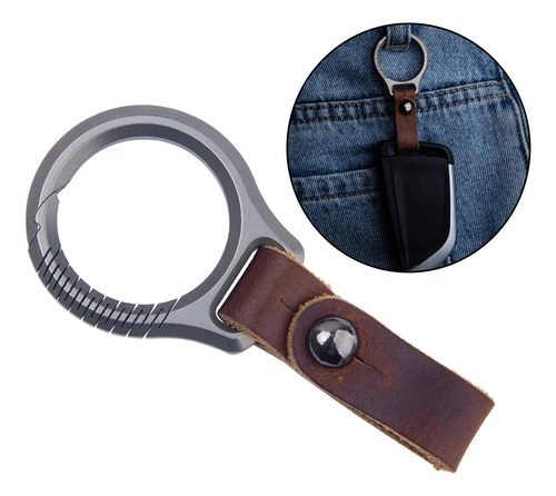 2 Hebillas De Llavero De Coche Clip De Llave De Lujo Para