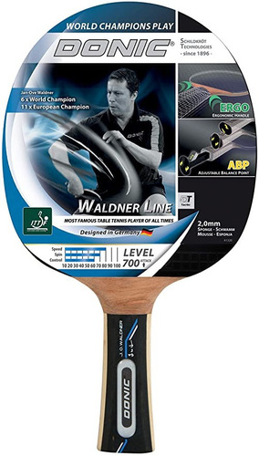 Paleta De Ping Pong Tenis De Mesa Donic Waldner 700