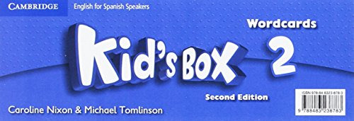 Libro Kid's Box For Spanish Speakers Level 2 Wordcards 2 De