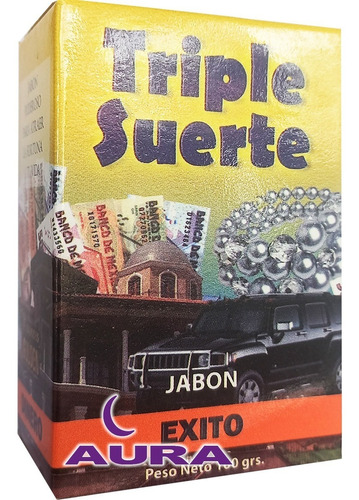 Jabon Triple Suerte - Proteccion Trabajo Y Abundancia