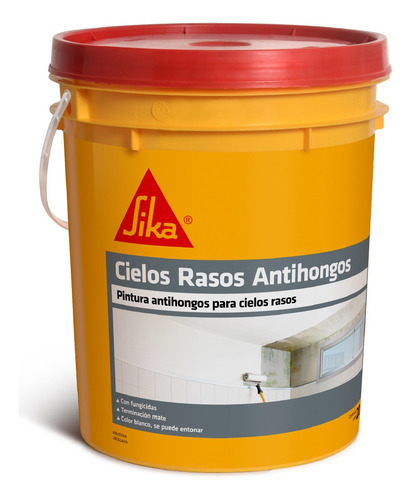 Pintura Para Cielorraso Cubritiva Antihongos Sika - 20 Kg