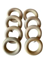 Comprar Argollas \u002F Aros De Madera Para Artesanias De 45mm X 100 Unid