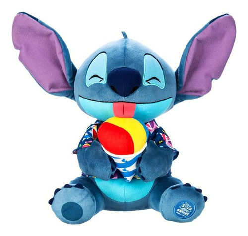 Peluche Stitch 12 Disney Stitch Attacks Snacks Ed. Limitada Color Azul