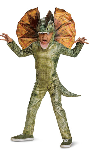 Disfraz De Dilofosaurio De Jurassic World Para Niños, Mono O