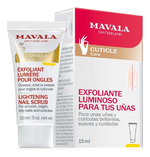 Mascara Para Uñas Mavala Exfoliante Luminoso 15ml