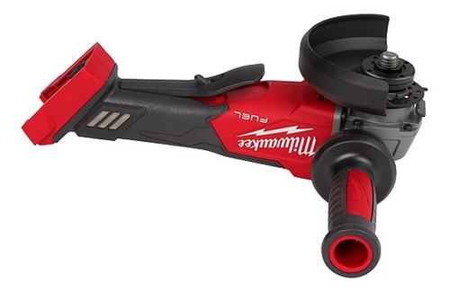 Imagen 2 de 2 de Esmeriladora angular inalámbrica Milwaukee M18 2880-20 roja + accesorio