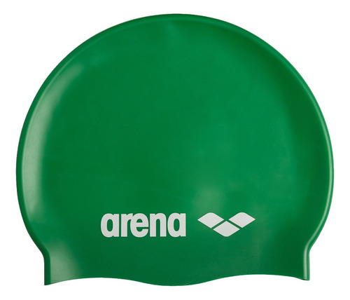 Gorra De Entrenamiento Arena Classic Silicone Color Verde Diseño De La Tela Liso Talla Uni