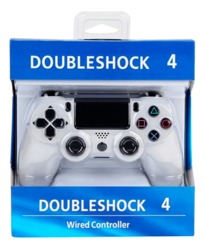 Joystick Inalámbrico Para Ps4 Y Pc Blanco
