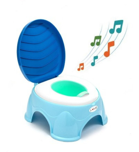 Inodoro Pelela Musical Con Sonido 3 En 1 Love  Babymovil