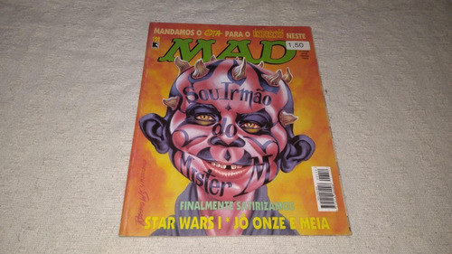 Antiga Revista Mad Nº 152 Finalmente Satirizamos Star Wars