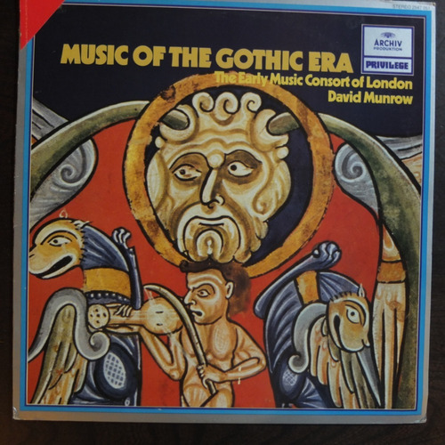 Vinilo Music Of The Gothic Era The Early Music Consort Of Lo