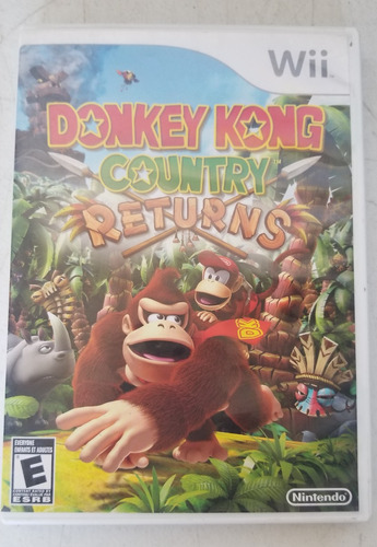 Donkey Kong Country Returns Para Nintendo Wii Formato Fisico