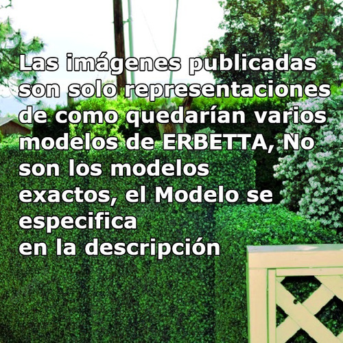 Erbetta Follaje Artificial / Muros Verdes / Woodbox