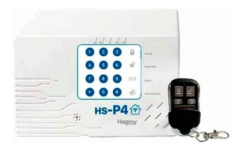Panel De Alarma Hogar/negocio Smart Hagroy Hg-hsp4-max