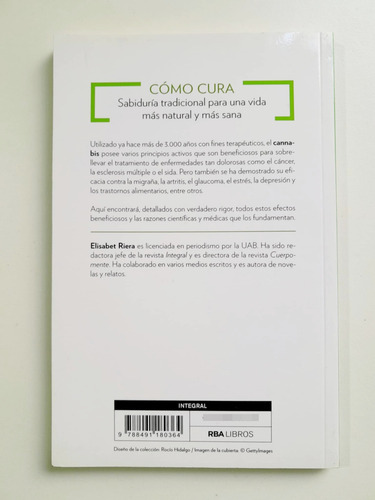 Cómo Cura El Cannabis - Elisabet Riera
