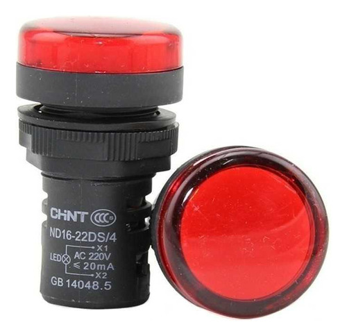 Luz Piloto Led Roja 110/220v