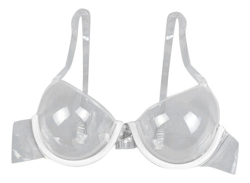 2024 Sujetador Transparente Desechable Para Mujer Con Correa