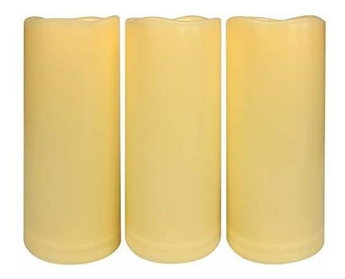 3pcs 8 Velas Temporizador Led Sin Llama Prueba De Agua ...