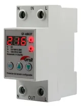 Comprar Protector De Tension Gralf GF-AB63T Con Voltimetro Configurable