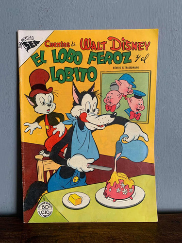 Cómic Antiguo Walt Disney Año 1953 Edi. S E A Buen Estado !!