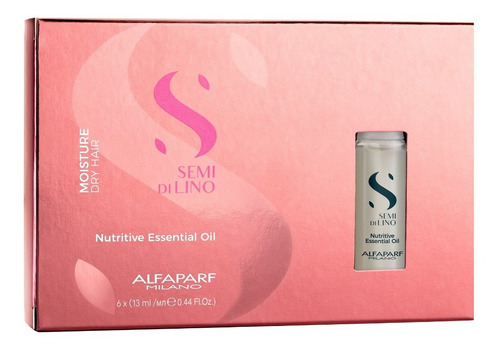 Alfaparf X3 Moisture Ampolla Nutrición Cabello Seco X13ml