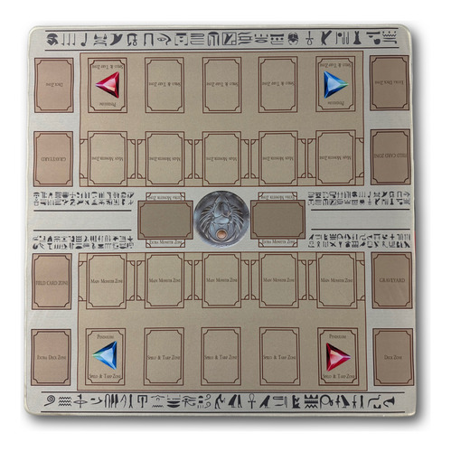 Tcg Doble Playmat Yu-gi-oh Mousepad 60x60 Alta Calidad