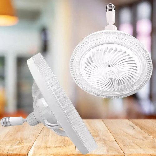 Uuuufoco Con Ventilador Techo Abanico Led 3 Tonos 3 Velocida