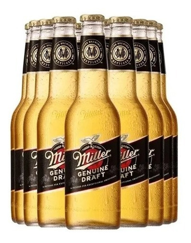 Promo Cerveza Miller 330ml X 24 Botellas