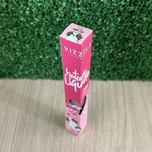 Vizzela Dog Lovers Batom Líquido Shih Tzu Matte 3,5g