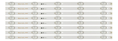 Kit Leds Makena 50s7 (8tiras 5leds) - Aluminio, Nuevo