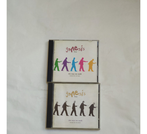 Cd Genesis Live The Way We Walk Volume 1 Y 2 