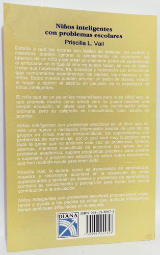 Niños Inteligentes Con Problemas Escolares Priscila Bail